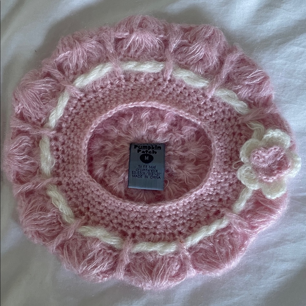 Pumpkin Patch beret for girl